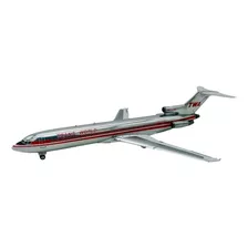 Avión A Escala Twa Boeing 727-200 Plata, Inflight 200
