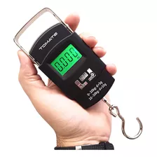 Balança Digital Portátil De Mão P/ Bolsa Mala Peixe Até 50kg