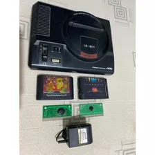 Mega Drive Ll Console / Fitas / Fonte