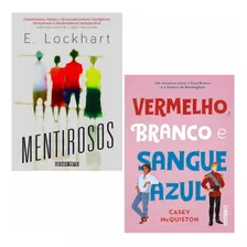 Livro Kit Vermelho Branco E Sangue Azul + Mentirosos 