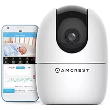 Camara Para Bebe Monitor De Bebe Deteccion Humana Wifi 1080p