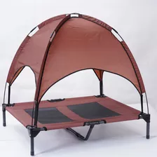 Cama Elevada Con Toldo - Café