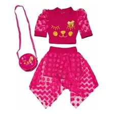 Conjunto Natal Blogueirinha Com Bolsinha Ano Novo Mini Diva