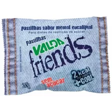 Valda Pastilhas Sem Açúcar Friends Mentol Sachê 25g