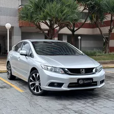 Honda Civic Lxr - Blindado - Pneus Novos - 2015