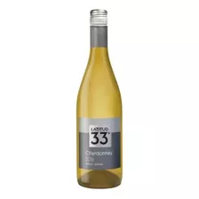 Botella De Vino Blanco Latitud 33º Chardonnay 750 Cc