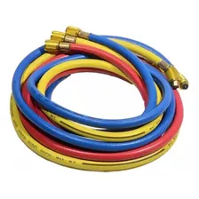 Kit 3 Mangueiras Manifold 2,3 Mts 230 Cms R134a R22 1/4´