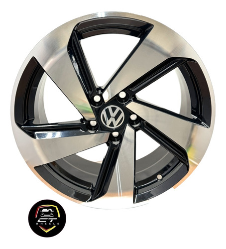 Kit De 2 Rines 17 5-112 P/jetta Golf Gli Gti A5 A6 A7 A8 Pas Foto 2