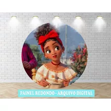Arquivo Digital Encanto Dolores Painel Redondo Festas