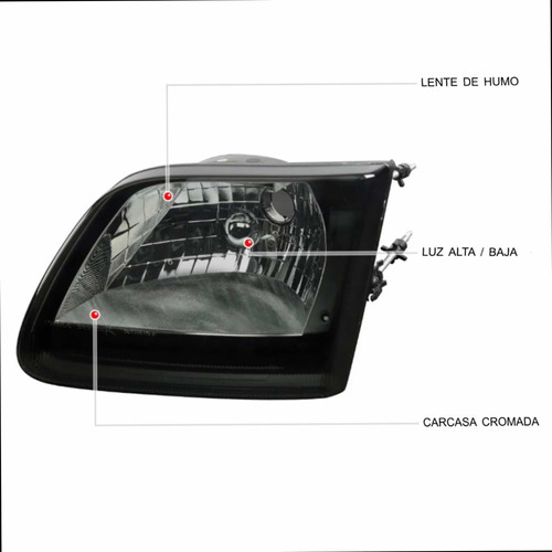 Faros Y Direccional Ford F-150 Expedition 1997 1998 Al 2000 Foto 5