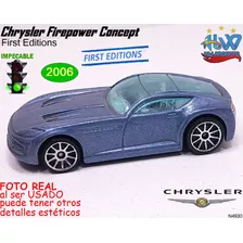 Hot Wheels Usado Hwargento Chrysler Firepower Concept N4930