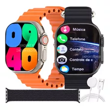 Relógio Smartwatch W69 Ultra Plus 49mm Tela Amoled Series 10