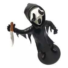 Estatueta Ghostface Panico Halloween Trash Colecionavel