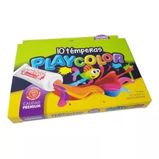 Témpera Playcolor Caja Por 10 Unidades 