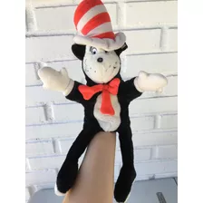 Peluche Títere El Gato Ensombrerado Original Usado