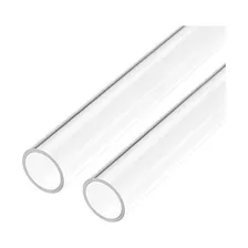 Tubo Acrilico Rigido Transparente Od 20mm Id 316mm 50cm 2u