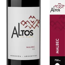 Vino Tinto Altos Del Plata Malbec Terrazas Pack X6