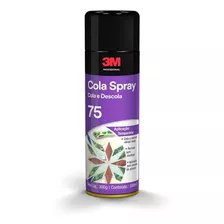 Lata Spray 75 De 500ml Adesivo Cola E Descola 3m Sublimação