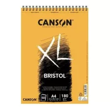 Bloco Xl Bristol Canson A4 21 X 29cm 180g 50 Fls