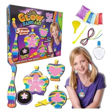 Liberty Imports Glow In The Dark Sand Art Kit Para Niños