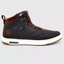 Zapatilla Hombre Zapy 7154 Cosidas Urbana Botita Reforzadas