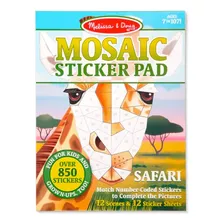 Pad Stickers Mosaico - Safari Melissa & Doug