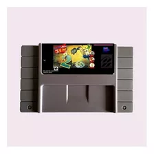 Cartucho Ntsc Snes Fita Eua Super Nintendo Earthworm Jim 2