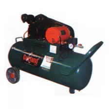 Compresor Banda 110 Volt 1750rpm 1.0 Hp Oakland Oakcom-1108 Color Verde Frecuencia 60 Hz