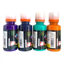 4 Pinturas Philadelphia Para Piel Y Plastico. Para Zapatos