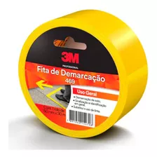 Fita 3m Demarcacao 469 Amarela 50mmx30m