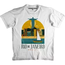 Camiseta Rio De Janeiro - Brazil