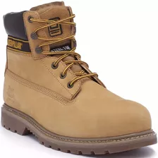 Hombre Caterpillar Botas Seguridad Holton Casquillo Metal