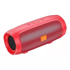 Caixinha De Som Com Bluetooth, Pen Drive, Rádio Fm, 20w Cor Vermelho 110v/220v