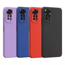 Capa Capinha Compatível Redmi Note 11 Pro Silicone Aveludado