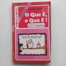 Coquetel - 1º Volume - O Que O Que É? 250 Advinhas - Anos 80