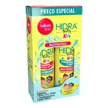 Kit Salon Line Hidra Multy Kids Shampoo +condicionador 300ml