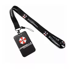 Umbrella Corp Soporte De Tarjeta Identificación Con Correa