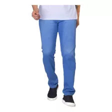 Calça Jeans Masculina Skinny Slim Com Lycra