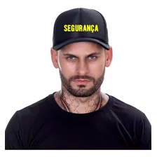 Boné Trucker Segurança - Apoio - Patrimonial - Vigilante