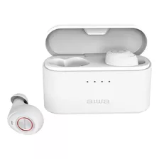 Fone De Ouvido Aiwa Aw-6 Pro, Branco, Bluetooth, In-ear