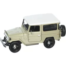 Coleccionable Toyota Fj40 Escala 1/24. Motormax Metálico