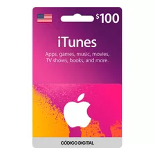 Gift Card Itunes $100 Código Digital