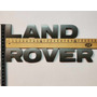 Logo Land Rover Plateado Parrilla Frontal Discovery 2