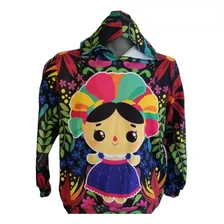 Hoodie Sudadera Capucha Viva Mexico Full Print Moda Trendy