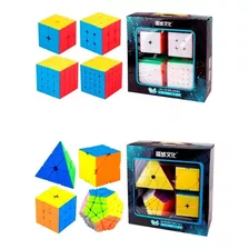 Set De Cubos Mágicos Moyu + Cubos Especiales