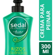 Sedal Crema Para Peinar Rizos Definidos 300ml