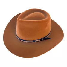 Chapéu Gustavo Lima 2.0 Aba 8cm Modelo Cowboy Premium