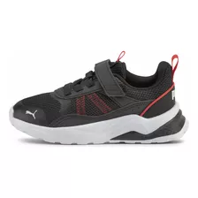 Tênis Anzarun 2.0 Infantil Puma Tênis Anzarun 2.0 Infantil Cor Puma Black-for All Time Red-puma White Tamanho 32 Br