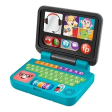 Fisher Price - Mi Primer Laptop De Aprendizaje- Hgw97 Color Celeste