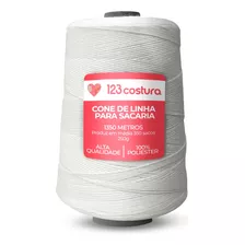 Linha Fio Para Máquina De Costurar Sacaria Saco Cone 250g